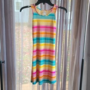 Girls lightweight sun dress with lace back